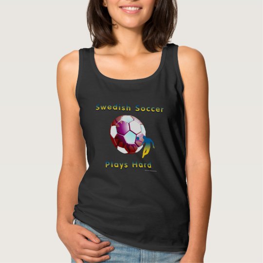 Swede Soccer Sunball Ladies Tank Top
