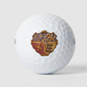 Sweden Ancient Coat of Arms Golf Balls