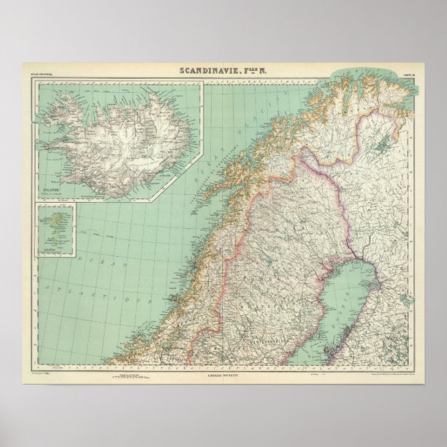 Sweden and Iceland Poster (Front)