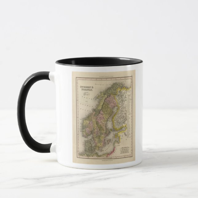 Sweden and Norway Mug (Left)