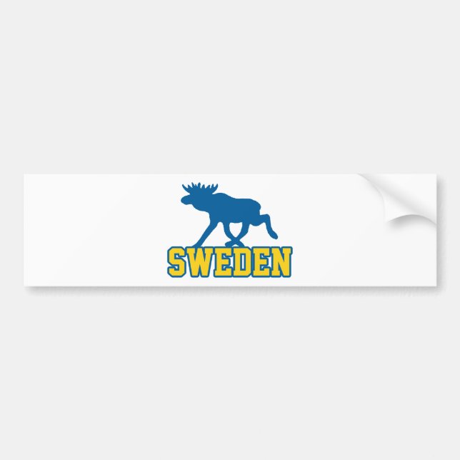 Sweden Bumper Sticker (Front)