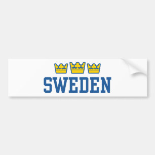 Sweden Bumper Sticker