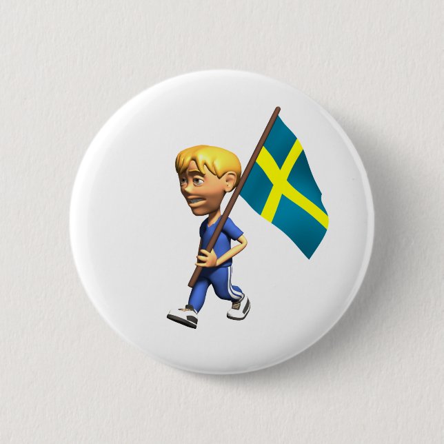Sweden Button (Front)