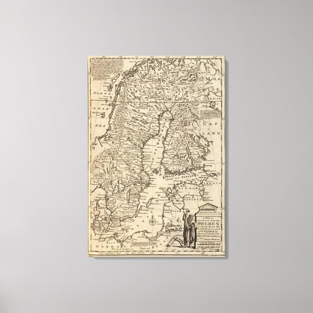 Sweden Canvas Print (Front)