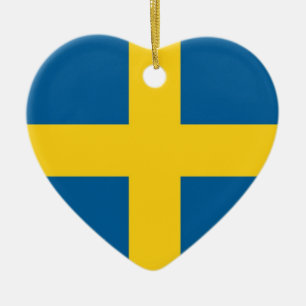 SWEDEN CERAMIC ORNAMENT