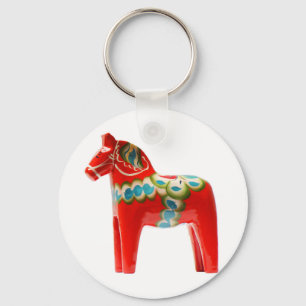 Sweden Dala Horse Keychain