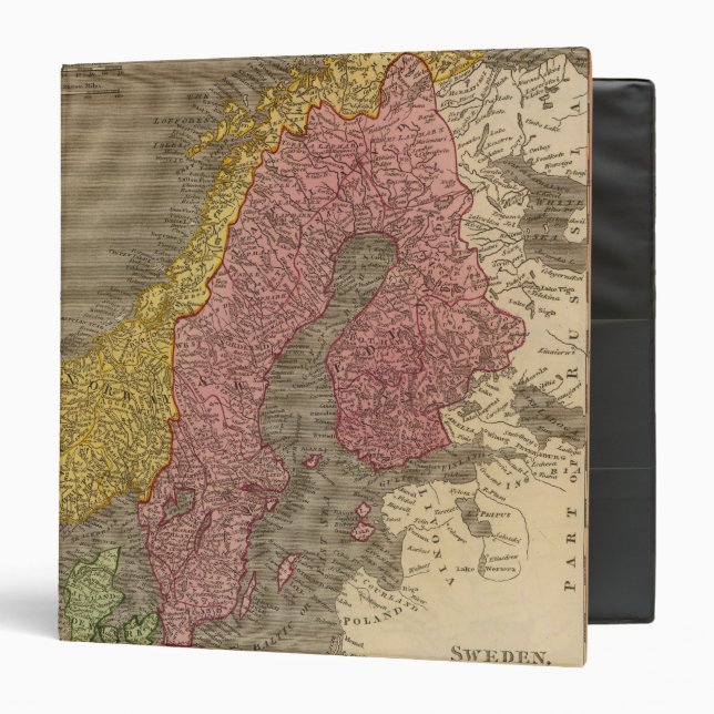 Sweden, Denmark, Norway Binder (Front/Inside)