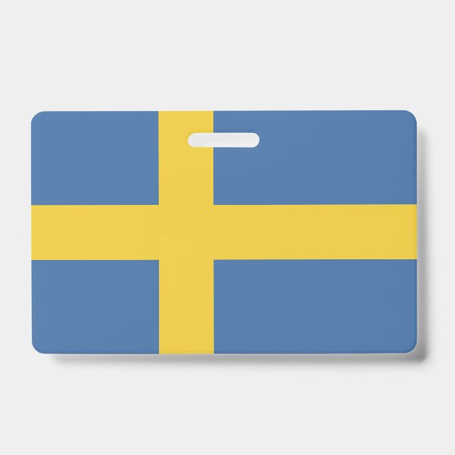Sweden flag badge (Front)