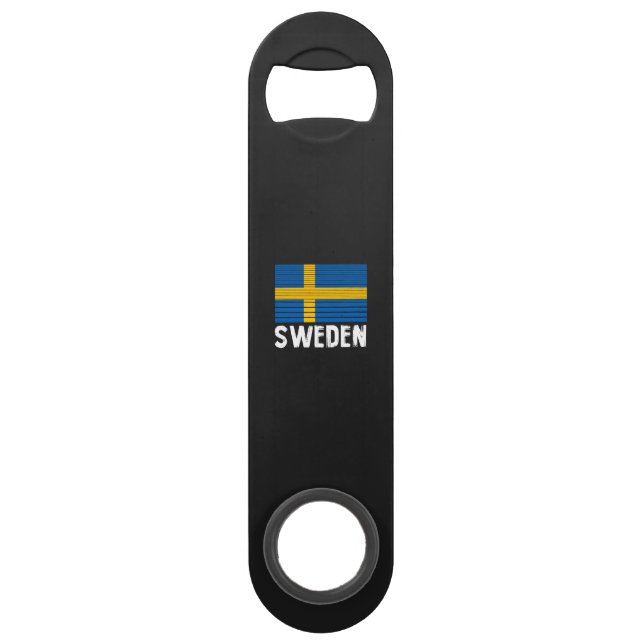 Sweden Flag Bar Key (Front)