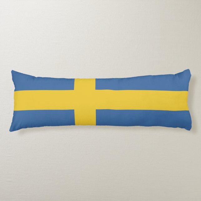 Sweden flag body pillow (Front)