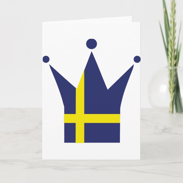 Sweden Flag Card (Front)