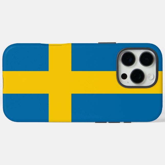 Sweden Flag Case-Mate iPhone Case (Back (Horizontal))