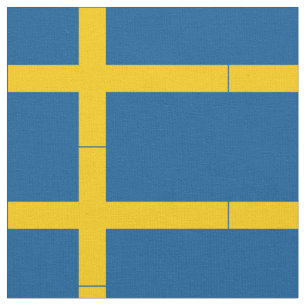 Sweden Flag Fabric
