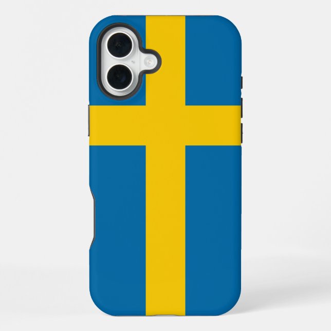 Sweden Flag iPhone Case (Back)