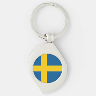 Sweden Flag Keychain