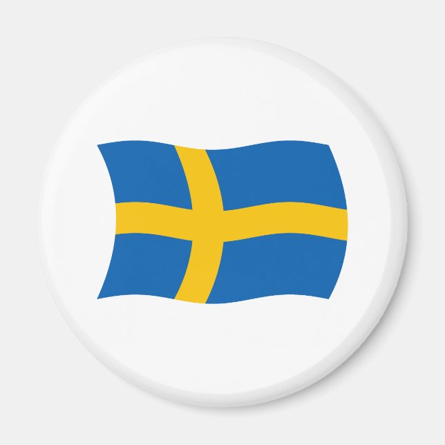 Sweden Flag Magnet (Front)