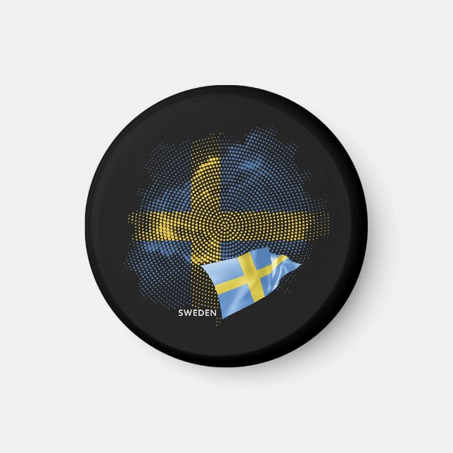 Sweden flag magnet (Front)