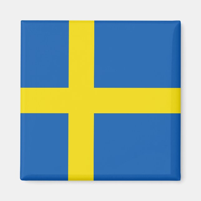 Sweden Flag Magnet (Front)