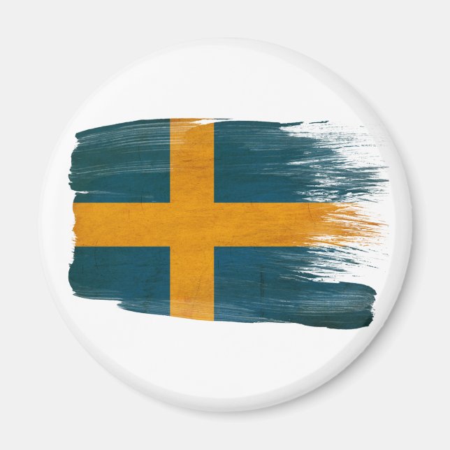Sweden Flag Magnets (Front)