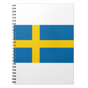 Sweden Flag Notebook