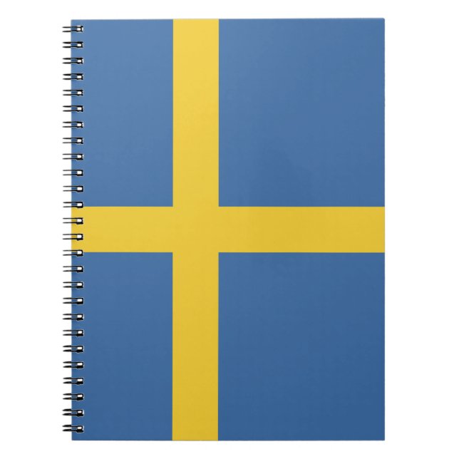 Sweden flag notebook (Front)