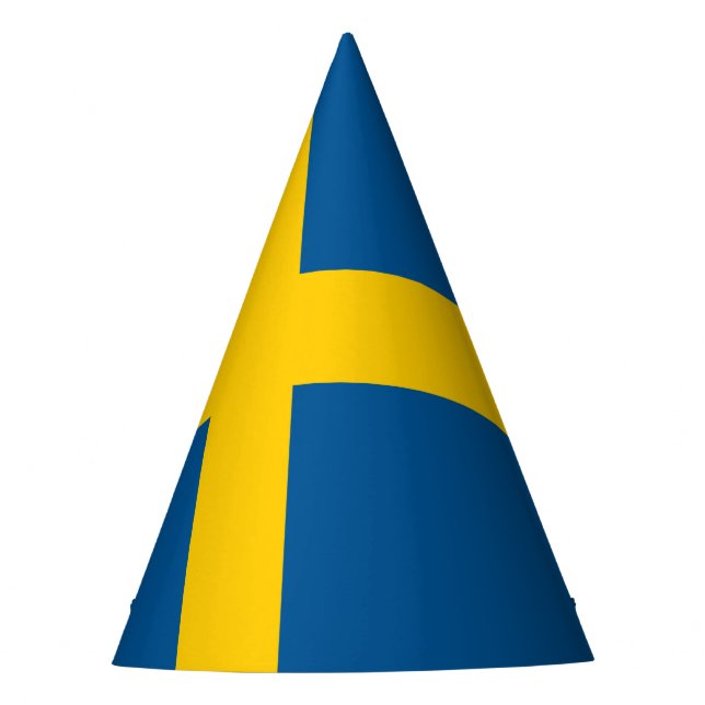 Sweden Flag Party Hat (Front)