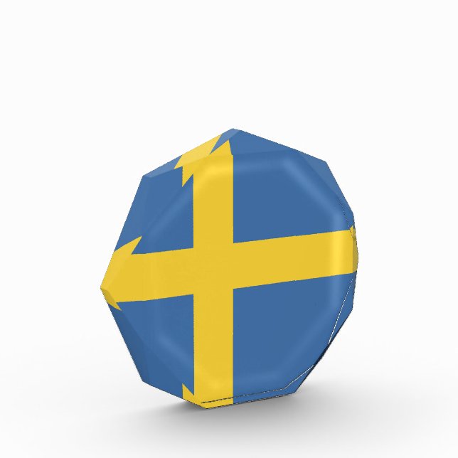 Sweden flag photo block (Left)