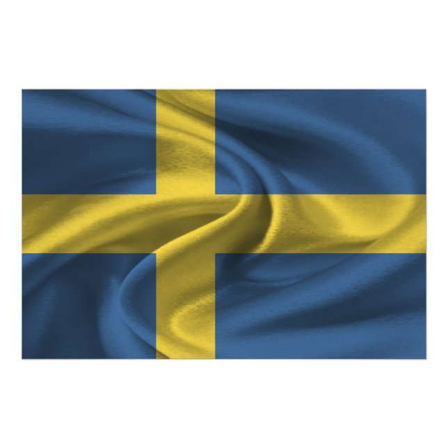 Sweden Flag Photo Print (Front)
