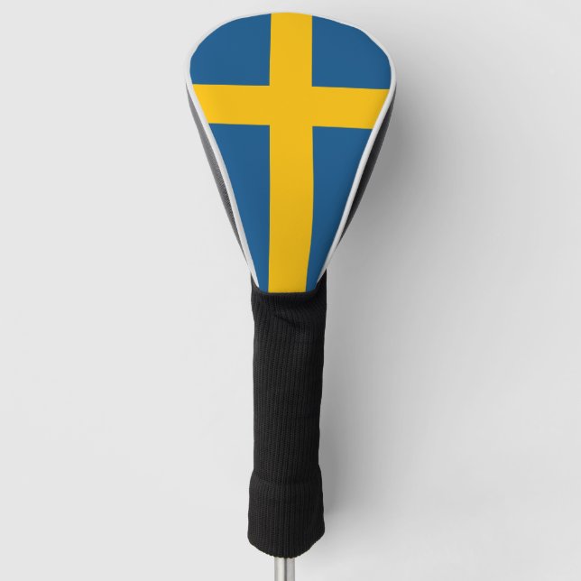Sweden flag Swedish Golf Head Cover (Front)