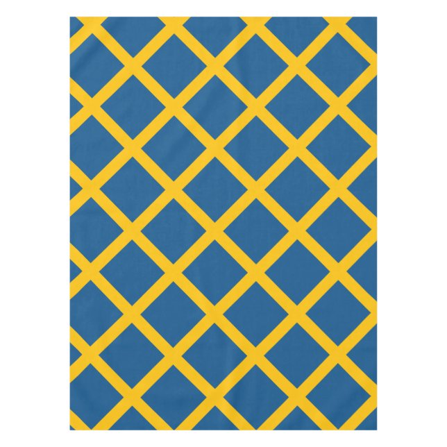 Sweden flag Swedish Tablecloth (Front)