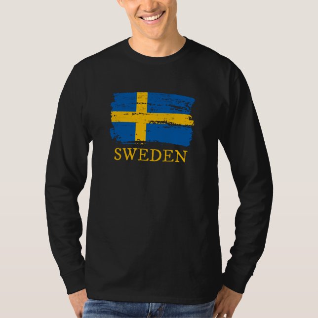 Sweden Flag T-Shirt (Front)