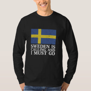 Sweden Flag T-Shirt