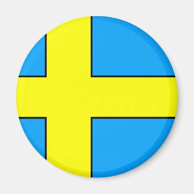 Sweden Flag T-shirts and Gifts Magnet (Front)
