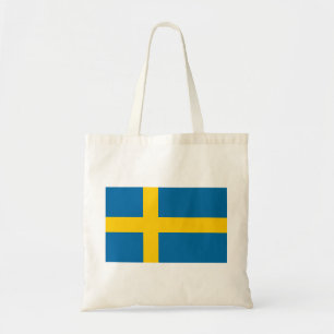 Sweden Flag Tote Bag
