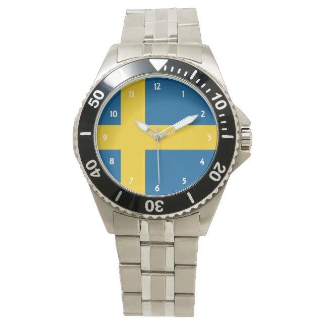 sweden flag watch (Front)