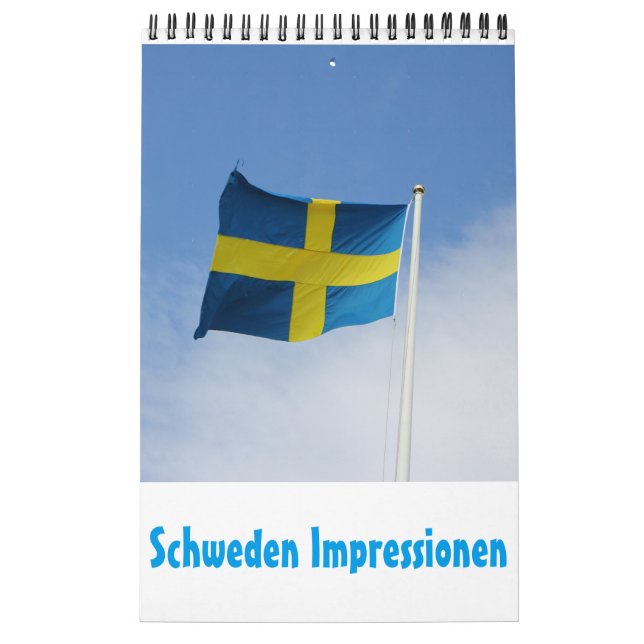 Sweden Impressions Calendar (Cover)