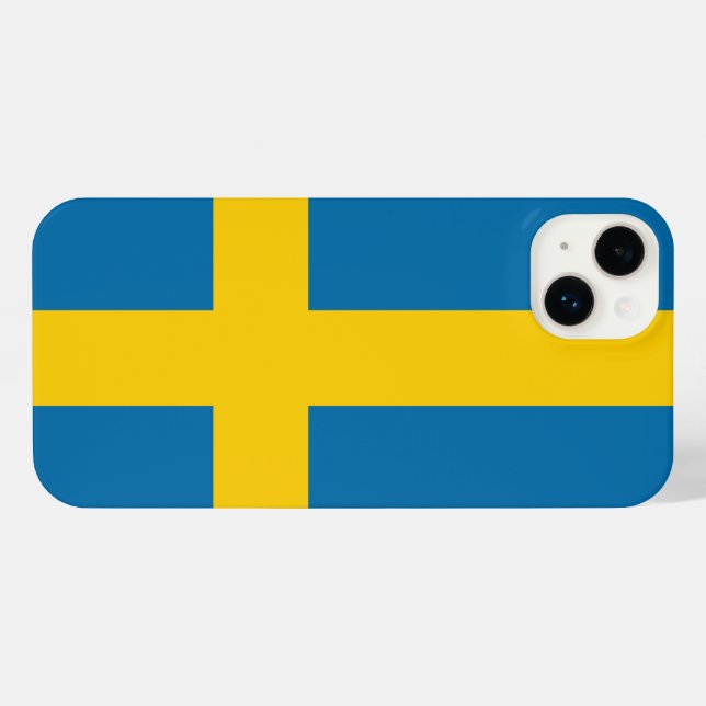 Sweden iPhone Case (Back Horizontal)