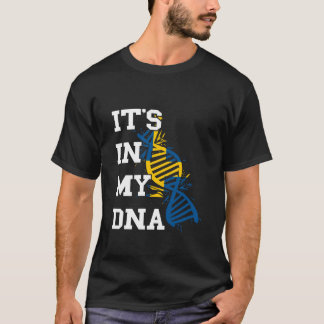 Sweden It's In My DNA Swedish Roots Swedish Pride  T-Shirt