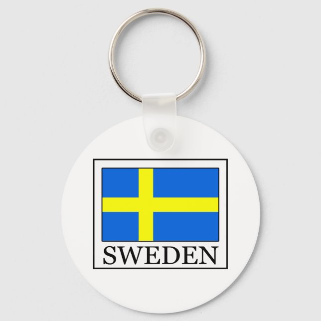 Sweden Keychain (Front)