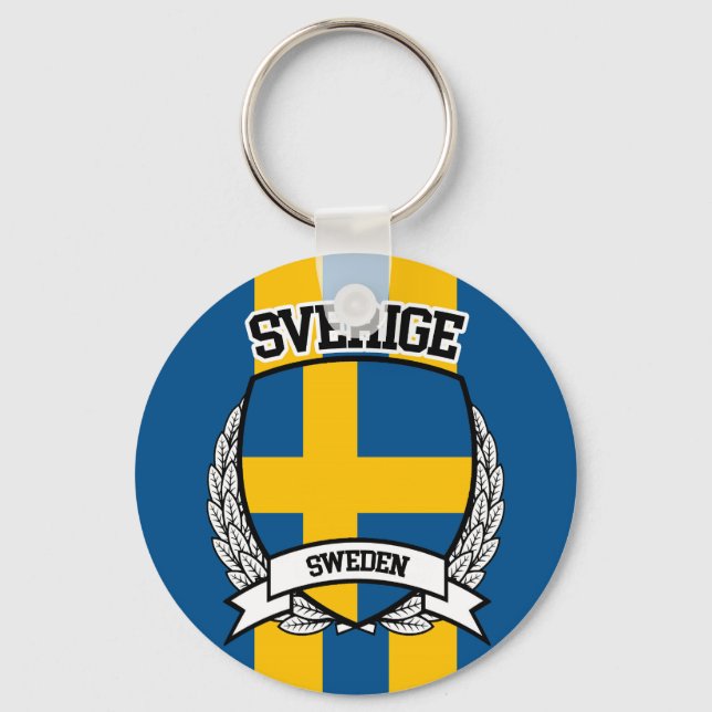 Sweden Keychain (Front)