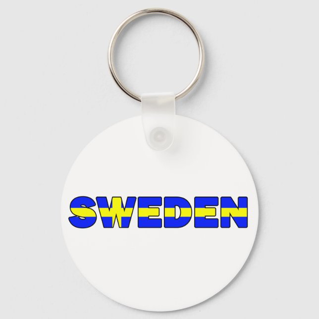Sweden Keychain (Front)