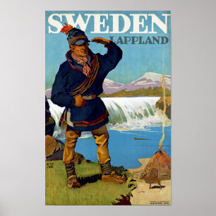 Sweden ~ Lappland Poster