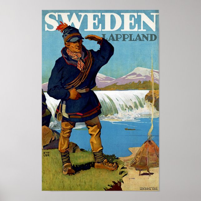 Sweden ~ Lappland Poster (Front)
