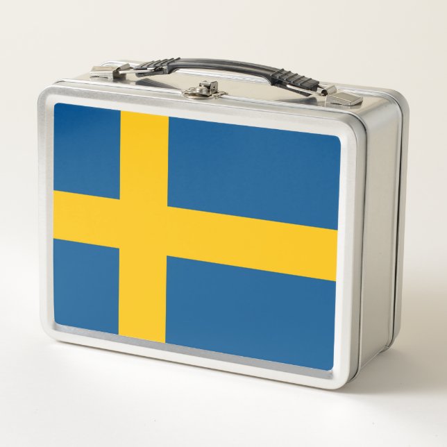 Sweden Metal Lunch Box (Front)