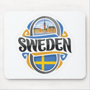 Sweden Mouse Pad