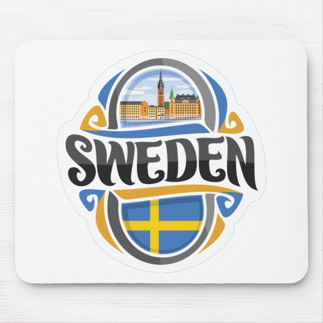 Sweden Mouse Pad (Front)