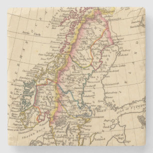 Sweden, Norway 2 2 Stone Coaster