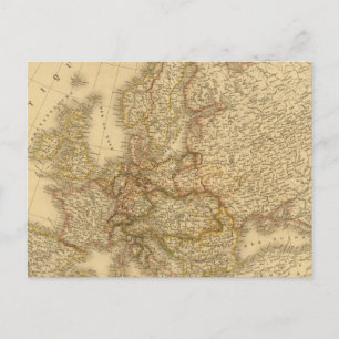 Sweden, Norway, and Demark Postcard