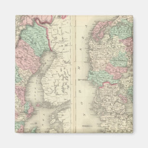 Sweden, Norway, and Denmark 2 Magnet
