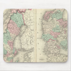 Sweden, Norway, and Denmark 2 Mouse Pad